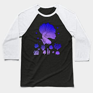 Betta fish lover art Baseball T-Shirt